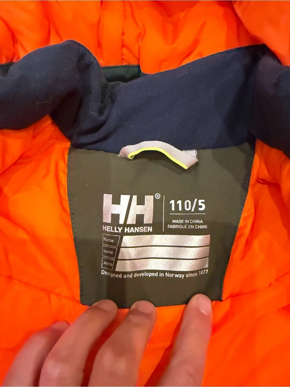 NWT helly Hansen